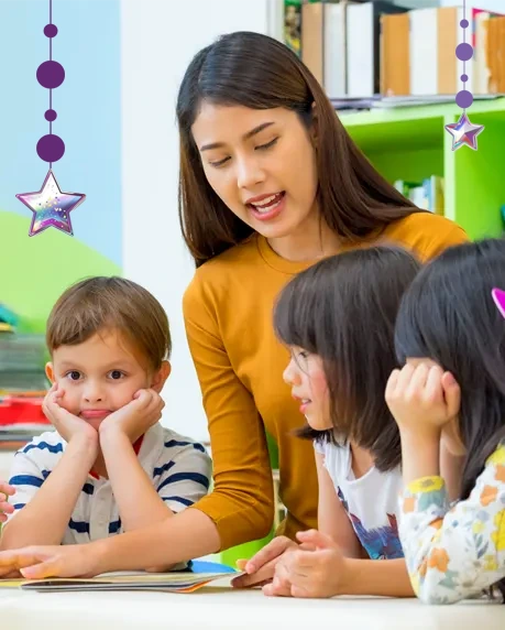 Children learning together