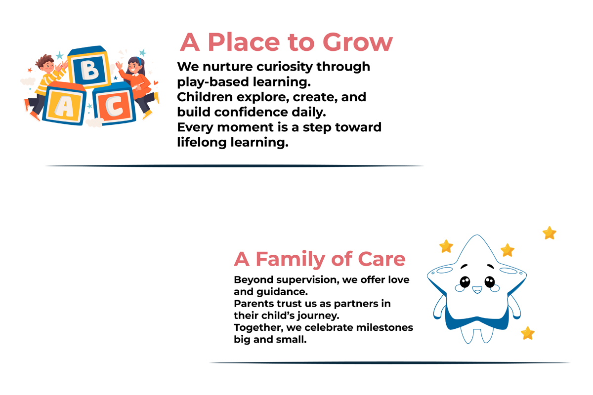 Educational content showcase